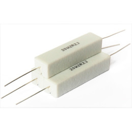 Resistore Ceramico 0.68ohm 20W 5% assiale