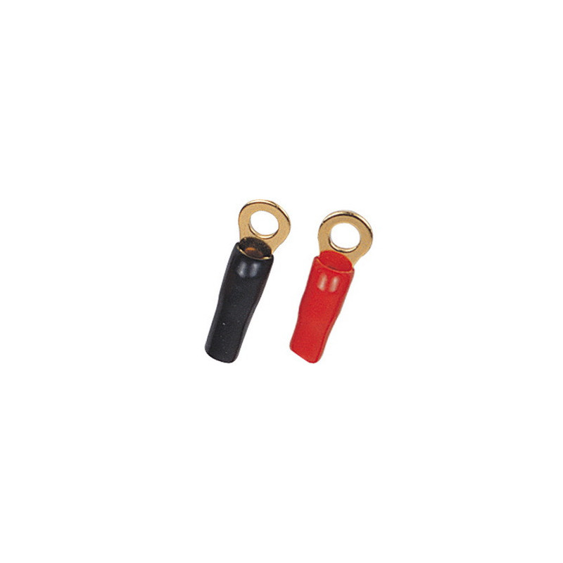 TOH11 - Ring Terminal gold plated - 4AWG Cable