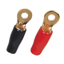 TOH14 - Ring Terminal gold plated - 4AWG Cable