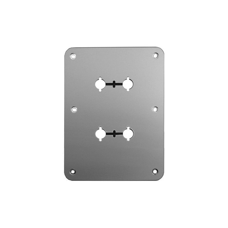 Mounting Plates - Aluminum -  anodized - 110x150mm