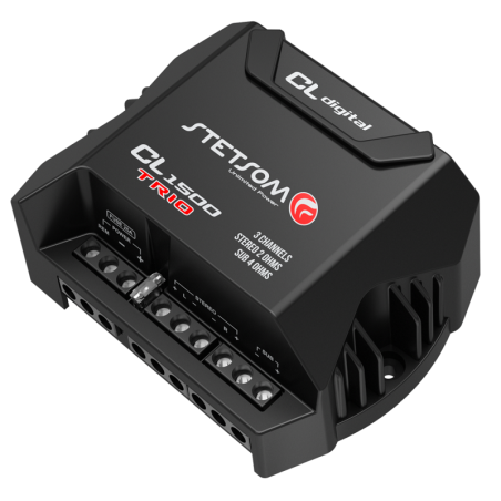 Amplificatore audio digitale per auto Stetsom - 2x115W RMS +
